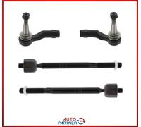 2x Barra para Jaguar E-Pace AWD Range Rover Discovery 4x4 Kit Izquierda Derecha