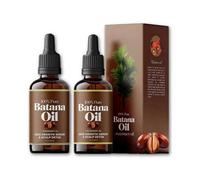 2x Batana Oil with Rosemary for Hair Growth - Nourish Scalp & Detox for Strong