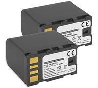 2X Batería BN-VF823 Compatible con JVC GR-D... / GZ-HD... / GZ-MG... / GZ-MS... / GY-HM100 / GS-TD1 - Ver Lista de compatibilidad!