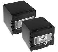 2X Batería CGA-DU21 Compatible con Panasonic NV-GS10, GS17, GS21, GS22, GS24, GS26...Ver descripción