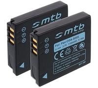 2X Batería Compatible con Panasonic CGA-S005, Compatible con Lumix DMC-FX10, FX50, FX100, FX150