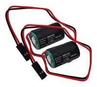 2X Batería de Repuesto subtel 840D, MC2-BAT-AB, 575332TA, 6FC5247-0AA18-0AA0 Compatible con Siemens Simatic S7-300, W79084-E1001-B2, Simatic S5-90U, Simatic S5-100U Battery 900mAh Pila Recargable