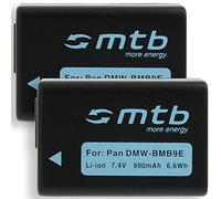 2X Batería DMW-BMB9E Compatible con Panasonic Lumix DMC/Compatible con Leica BP-DC9 … Ver descripción!