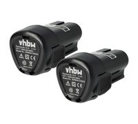 2x Batería para Black & Decker LDX112C HPL106 HPL10IM LDX112 HPL10RS 1,5Ah 12V