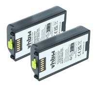 2x batería para Symbol MC3190-KK0PBBG00WR MC3190-GL4H04E0A 6800mAh 3,7V