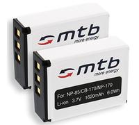 2X Baterías CB-170 / NP-170 para Aiptek AHD H23 / Ordro HDV-D325... (Ver Lista)