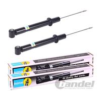 2x BILSTEIN B4 Amortiguador Presión Gas Trasero Apto para Nissan Note (E12) 1.2