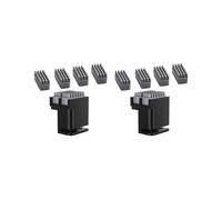 2X BIQU Limpiador de Boquillas Panda Brush PX, Limpiador de Cabezal de Impresión, Cepillo de Silicona, Depurador Montado con 8 Piezas de Silicona de