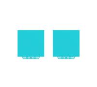 2X BIQU Placa de Construcción para Ender3/5 CryoGrip Pro Glacier Impresora 3D de 235 X 235 mm, Placa de Construcción de Cama Caliente, Piezas de