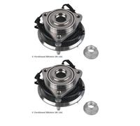 2x Blue Print ADA108216 Juego Cojinete Delantero de Rueda para Dodge Nitro Jeep