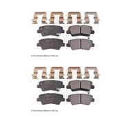 2x Blue Print ADG042127 Juego Pastillas de Freno Disco Trasero para Kia Hyundai