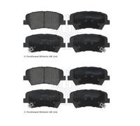 2x Blue Print ADG042137 Juego Pastillas de Freno Disco Delant. para Hyundai Kia