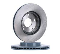 2x BLUE PRINT Disco de freno Delantero para HONDA CIVIC VIII Hatchback (FN, FK)