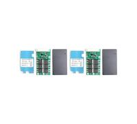 2X BMS 13S 48V Li-Ion Litio 18650 Paquete de Batería Balanceador Placa de Carga Ecualizador Puerto Común/Separado para Escooter (20A)
