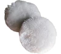 2x Boina de Lana para Pulir/Abrillantar 75mm.