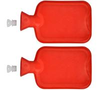 2x Bolsa de Agua Caliente Goma 2 Litro Botella Calor Almohadilla Térmica