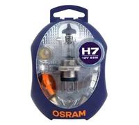 Estuche de lámparas de repuesto H7 ORIGINAL de OSRAM, lámparas para faros halógenas, automóvil de 12 V, CLKM H7, kit de lámpara de repuesto completo (1 unidad)