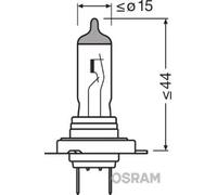2x Bombilla PX26d H7 64210NBS-HCB OSRAM para OPEL RENAULT BMW FORD SAAB VW SEAT