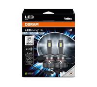 OSRAM LEDriving HL INTENSE NXT ≜ Lámpara LED de luz alta y baja H7, luz blanca fría de 6000 K, no necesita accesorios, solo para uso todoterreno, sin ECE, 2 lámparas