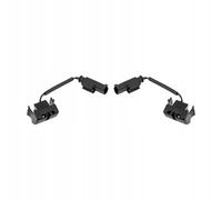 2X Boquillas de agua de lavado inyectores delanteros calentados BMW 3 E46 199...
