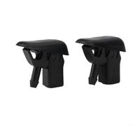 2x Boquillas Lavaparabrisas para Jaguar para x-type 2001-2010, | Inyectores Agua Limpiaparabrisas Negros de Plástico , Recambio C2S 16868, para accesorios Exteriores Coche Antiguo,