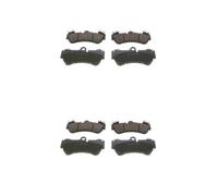 2x Bosch 0 986 424 740 Juego Pastillas de Freno de Disco Delant. para VW Porsche