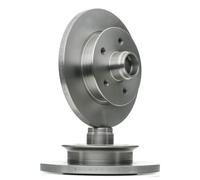 2x BOSCH 0 986 478 224 Disco de freno Delantero para VW TRANSPORTER III Bus