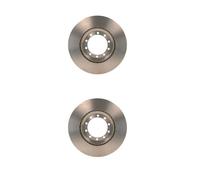 2x Bosch 0 986 479 342 Disco de Freno Delantero para Renault Mascott Camiones