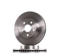 2x BOSCH 0 986 479 663 Disco de freno Delantero para TOYOTA PRIUS (ZVW3) 255mm