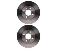 2X Bosch 0 986 479 770 Disco De Freno Para KIA Picanto SA Hyundai I10 PA