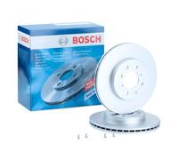 2x BOSCH 0 986 479 B23 Disco de freno Delantero para HONDA JAZZ IV (GK) 262mm