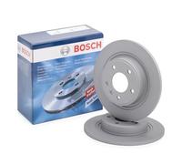 2x BOSCH 0 986 479 C58 Disco de freno Trasero para OPEL Astra J Hatchback (P10)