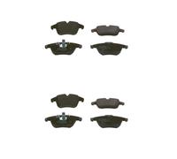 2x Bosch 0 986 494 209 Juego Pastillas de Freno Disco Delant. para JAGUAR S-TYPE