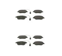 2x Bosch 0 986 494 464 Juego Pastillas de Freno de Disco Delant. para Fiat Doblo