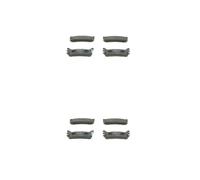 2x Bosch 0 986 494 482 Juego Pastillas de Freno Disco Trasero para Mazda MX-5 I