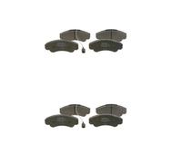 2x Bosch 0 986 494 850 Juego Pastillas de Freno Disco Delant para Citroën Jumper