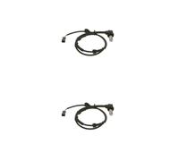 2x Bosch 0 986 594 014 Sensor de Velocidad Rueda Delant. para Audi A4 VW Passat