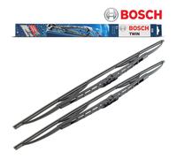 2x Bosch 3397118400 Frente Wiper Blade para Audi A4 A6 80 90 Jeep Renault Saab