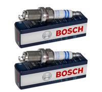 2X BOSCH Bujía Doble Iridio Para Honda Civic VIII Hatchback FN FK 1.8