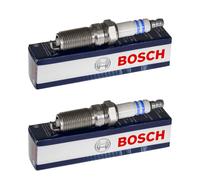 2X BOSCH Bujía Para Ford Fiesta VI Focus Torneo DNW 1.6 16V 1.4 DAW DBW