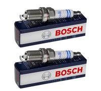2X BOSCH Bujía Para Opel Corsa D S07 1.2 1.0 Meriva F08 F68 L35 1.6 1.4 LPG