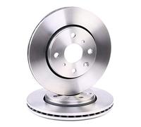 2x BOSCH Disco de freno Delantero Ø247mm Altura: 35,3mm Espesor: 20mm Corona de Agujeros - Ø: 100mm ventilado ventilación interna 0 986 479 239 Compatible con TOYOTA AYGO WNB1, KGB1, CITROËN C1 PM, PN