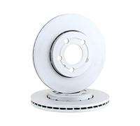 Juego de 2 Discos de Freno Bosch BD753 - Discos Ventilados, Alto Contenido en Carbono, 255.7 mm - Eje Delantero - Certificado ECE-R90 - Excelente Refrigeración y Reducción de Ruido, Anticorrosión