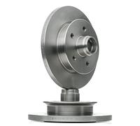 2x BOSCH Disco de freno Delantero Ø257,7mm Altura: 94,8mm Espesor: 16mm Corona de Agujeros - Ø: 112mm macizo 0 986 478 224