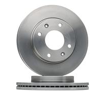 2x BOSCH Disco de freno Delantero Ø257mm Altura: 46,7mm Espesor: 24mm Corona de Agujeros - Ø: 114,3mm ventilado 0 986 479 207