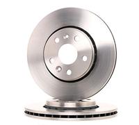 2x BOSCH Disco de freno Delantero Ø280mm Altura: 44mm Espesor: 24mm Corona de Agujeros - Ø: 107,95mm ventilado 0 986 479 555 Compatible con RENAULT KANGOO Express FW0/1 KANGOO BE BOP KW0/1