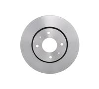 2x BOSCH Disco de freno Delantero Ø281mm Altura: 45,6mm Espesor: 24mm Corona de Agujeros - Ø: 114,3mm ventilado ventilación interna 0 986 478 493 Compatible con VOLVO V40 Familiar 645, MITSUBISHI
