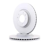 2x BOSCH Disco de freno Delantero Ø282,8mm Altura: 47,9mm Espesor: 26mm Corona de Agujeros - Ø: 108mm ventilado 0 986 479 193