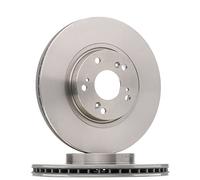 2x BOSCH Disco de freno Delantero Ø300mm Altura: 47,2mm Espesor: 25mm Corona de Agujeros - Ø: 114,3mm ventilado 0 986 479 227 Compatible con HONDA Accord VII Berlina N Accord VII Tourer CM, CN