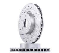 2x BOSCH Disco de freno Delantero 322mm 0 986 479 408